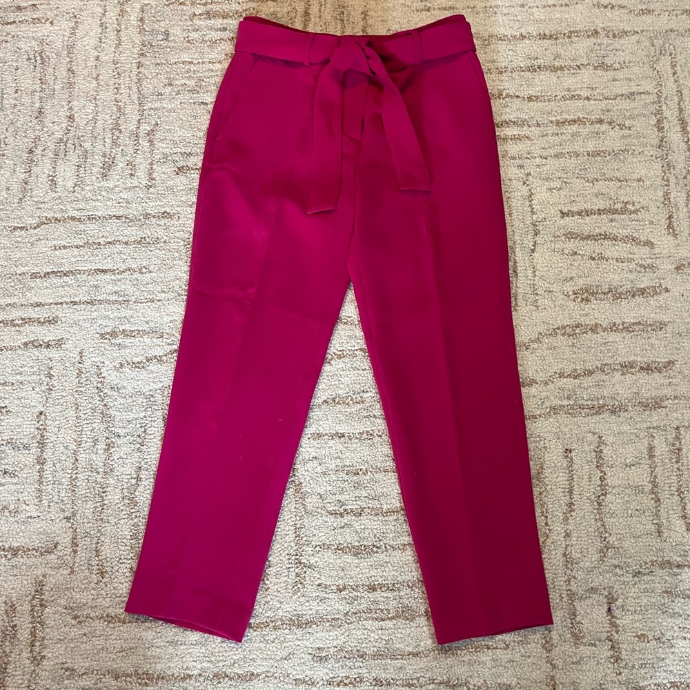 Ann Taylor Fuchsia Ankle Pants